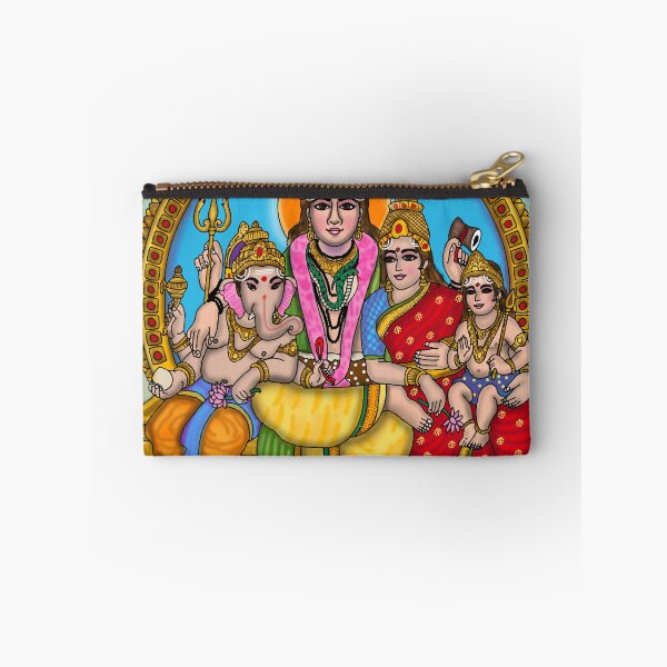 Item preview, Lord Shiva Parvati Artwork | Divine Hindu Couple Digital Illustration designed and sold by Harshit_Digital_Arts.