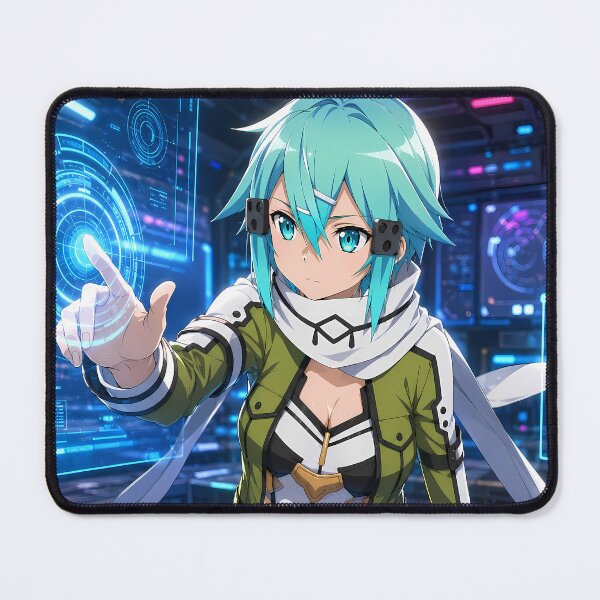 Item preview, Sinon Sword Art Online Futuristic Hologram Control Room designed and sold by mildaclairmo.