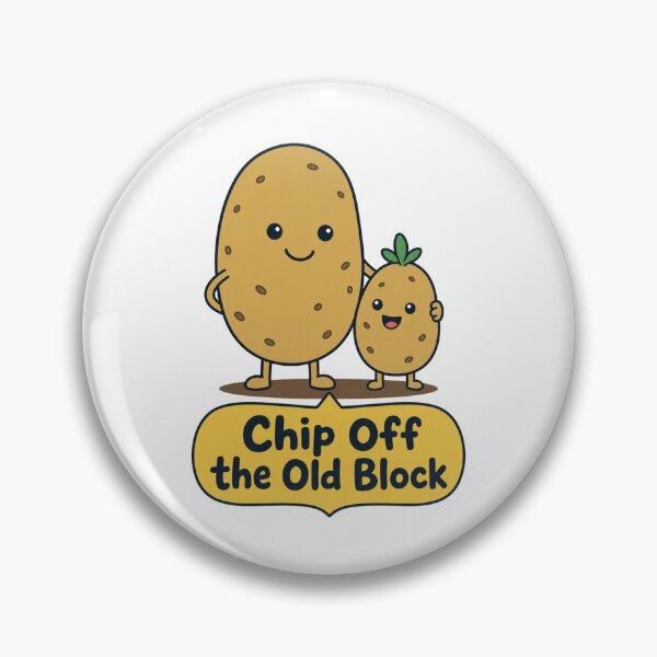 Item preview, Chip Off the Old Block Potato designed and sold by MOSIDRIP™.