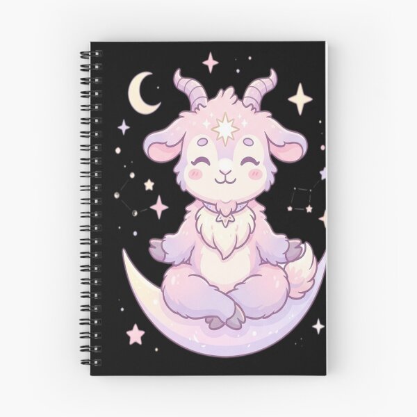 Item preview, Cute cartoon Satan, kawaii Baphomet designed and sold by fejesrussh.