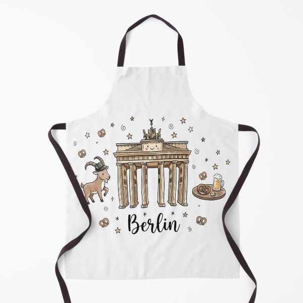Item preview, Cute Brandenburg Gate Berlin Doodle Art designed and sold by RamyGallery.