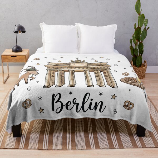 Item preview, Cute Brandenburg Gate Berlin Doodle Art designed and sold by RamyGallery.