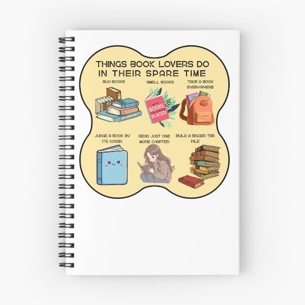 Item preview, Things book lovers do in their spare time designed and sold by Linda Finstad.
