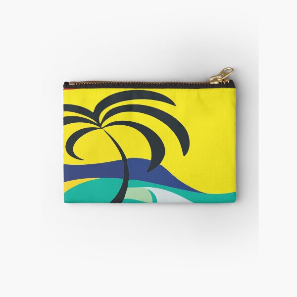 Item preview, Tropical Palm Tree Beach Waves designed and sold by Johnnies.