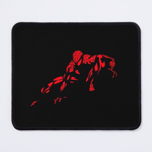 Item preview, Spider-Man Vintage Red and Black Web Slinger Silhouette designed and sold by GoldenField41.