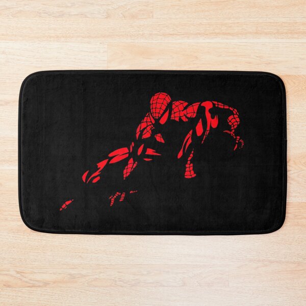 Item preview, Spider-Man Vintage Red and Black Web Slinger Silhouette designed and sold by GoldenField41.