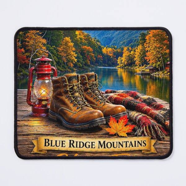 Item preview, BLUE RIDGE MOUNTAINS - Hello Fall - Autumn Mountains Landscape designed and sold by DBM Photo Art 1.