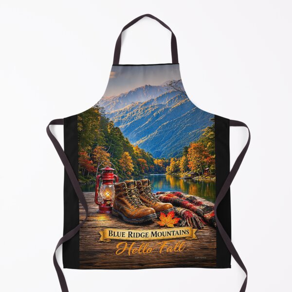 Item preview, BLUE RIDGE MOUNTAINS - Hello Fall - Autumn Mountains Landscape designed and sold by DBM Photo Art 1.