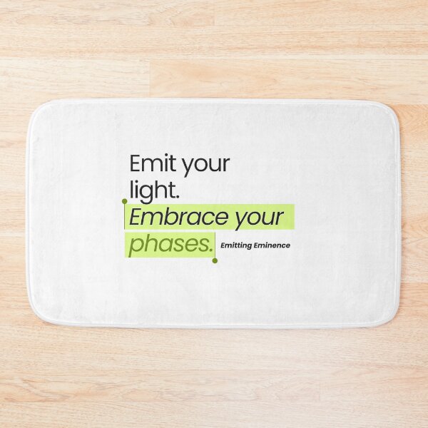 Item preview, Embrace Your Phases Green designed and sold by Emit Eminence.