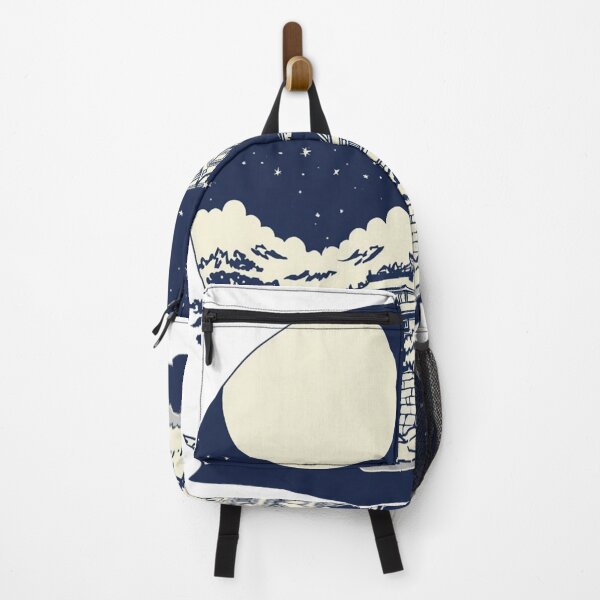 Item preview, Japanese Castle Under the Full Moon designed and sold by appareshop88.