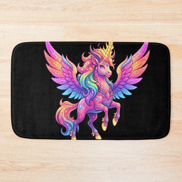 Item preview, 1997 Neon Rainbow Baphomet NOW WITH GOAT/UNICORN NIPPLES designed and sold by fejesrussh.