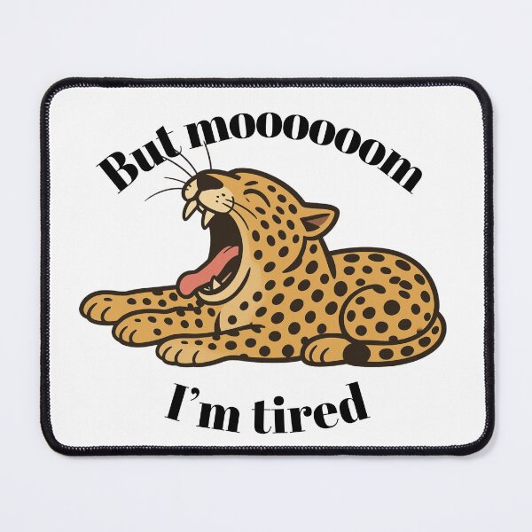 Item preview, Tired Kitty designed and sold by Flutter & Chirp Artistry.