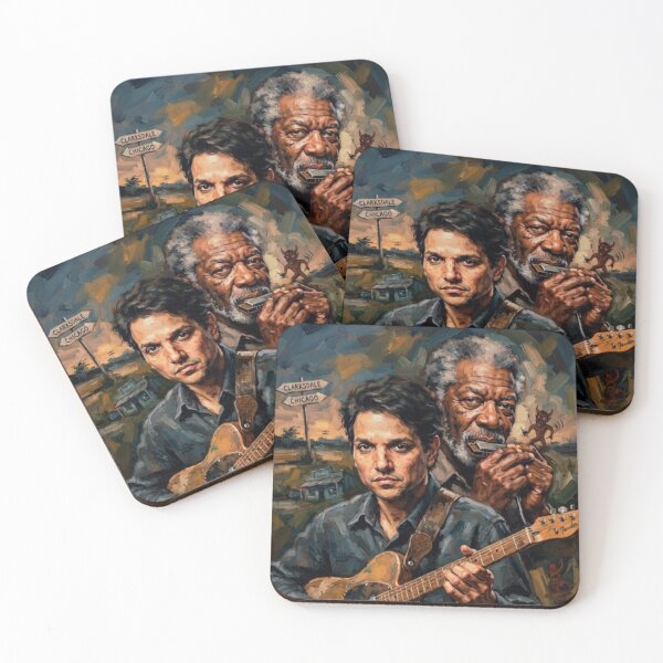 Item preview, Crossroads Blues Drama Fine Art Tribute designed and sold by Art's Diner.