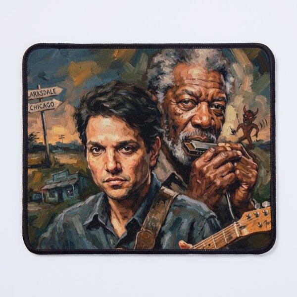 Item preview, Crossroads Blues Drama Fine Art Tribute designed and sold by Art's Diner.