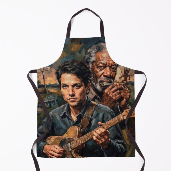 Item preview, Crossroads Blues Drama Fine Art Tribute designed and sold by Art's Diner.