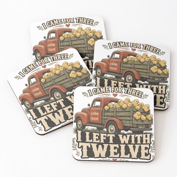 Item preview, I Came For Three I Left With Twelve Funny Chicken Math designed and sold by BoosterShop.