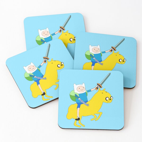Item preview, Adventure Time™ Finn and Jake the Knight and the Horse designed and sold by karamram.
