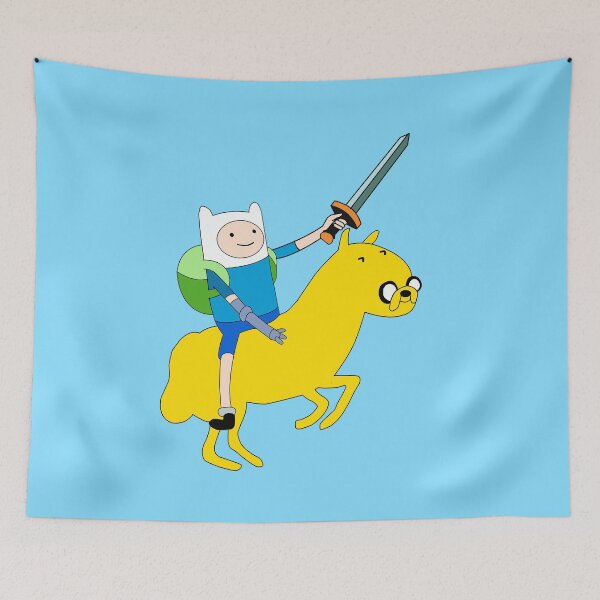 Item preview, Adventure Time™ Finn and Jake the Knight and the Horse designed and sold by karamram.