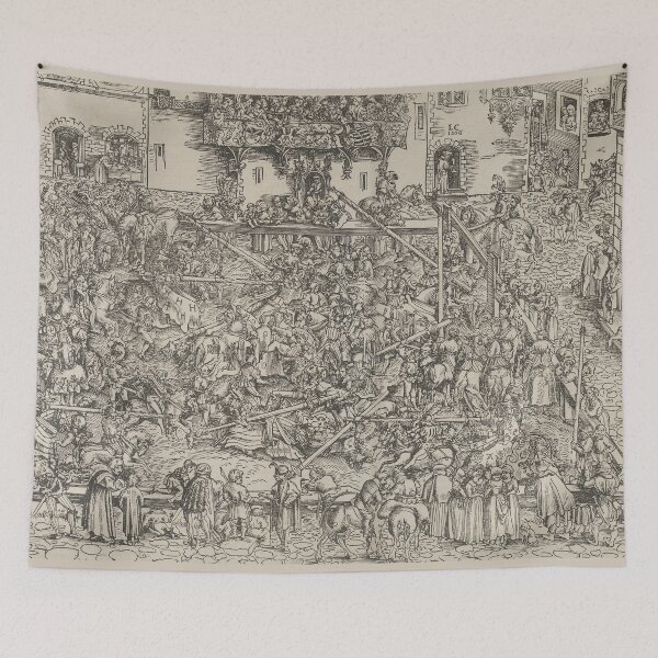 Item preview, The First Tournament by Lucas Cranach the Elder, 1506 designed and sold by Hedrin.