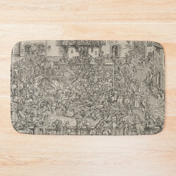 Item preview, The First Tournament by Lucas Cranach the Elder, 1506 designed and sold by Hedrin.