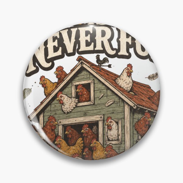 Item preview, The Coop Is Never Full Funny Backyard Chicken Keeper Gift designed and sold by BoosterShop.