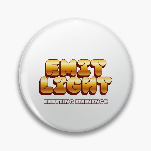 Item preview, Gold Bubble Letter Emit Light designed and sold by Emit Eminence.