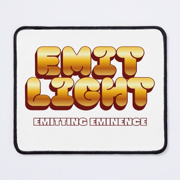 Item preview, Gold Bubble Letter Emit Light designed and sold by Emit Eminence.