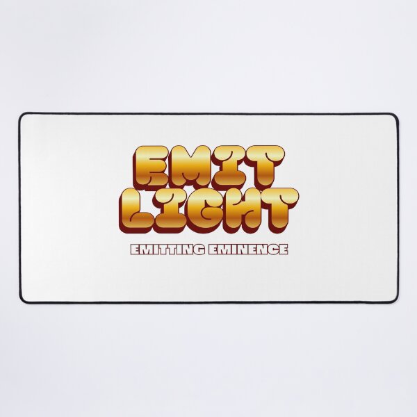 Item preview, Gold Bubble Letter Emit Light designed and sold by Emit Eminence.