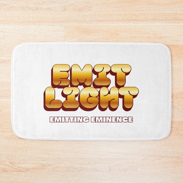 Item preview, Gold Bubble Letter Emit Light designed and sold by Emit Eminence.