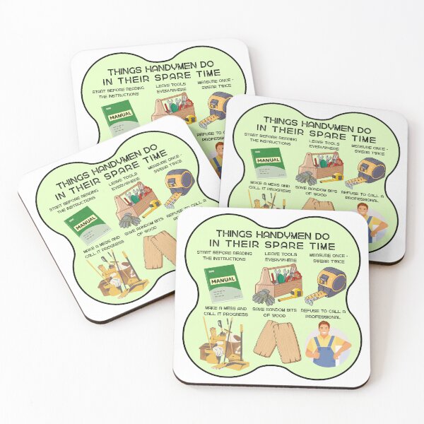 Item preview, Things handymen do in their spare time designed and sold by Linda Finstad.