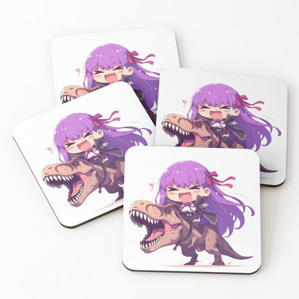 Item preview, BB Fate Grand Order Purple Chibi Dinosaur Mischief designed and sold by Dashsopaner.