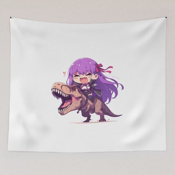 Item preview, BB Fate Grand Order Purple Chibi Dinosaur Mischief designed and sold by Dashsopaner.