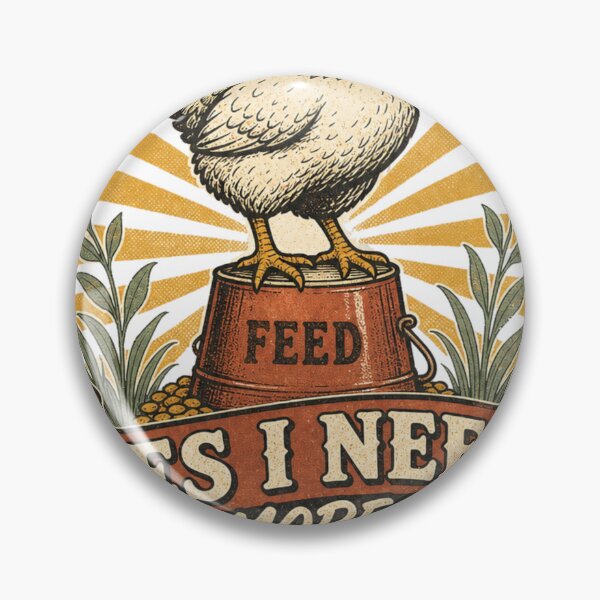 Item preview, Yes I Need More Chickens Funny Backyard Chicken Gift designed and sold by BoosterShop.