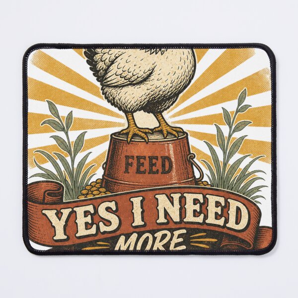 Item preview, Yes I Need More Chickens Funny Backyard Chicken Gift designed and sold by BoosterShop.