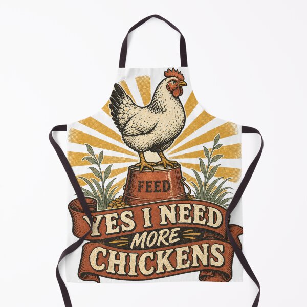 Item preview, Yes I Need More Chickens Funny Backyard Chicken Gift designed and sold by BoosterShop.