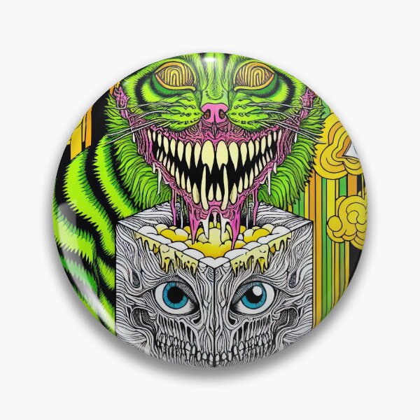 Item preview, Hyperdelic Cat designed and sold by OldSchool90s.