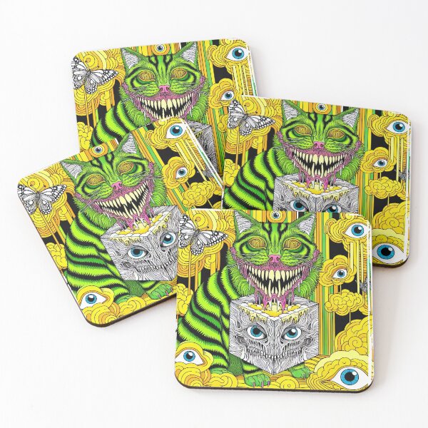 Item preview, Hyperdelic Cat designed and sold by OldSchool90s.