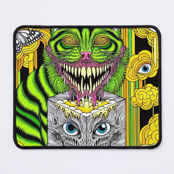 Item preview, Hyperdelic Cat designed and sold by OldSchool90s.