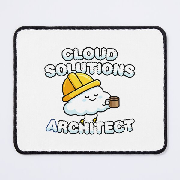 Item preview, Cloud Solutions Architect - funny Cloud Character Design designed and sold by messy-nessie.