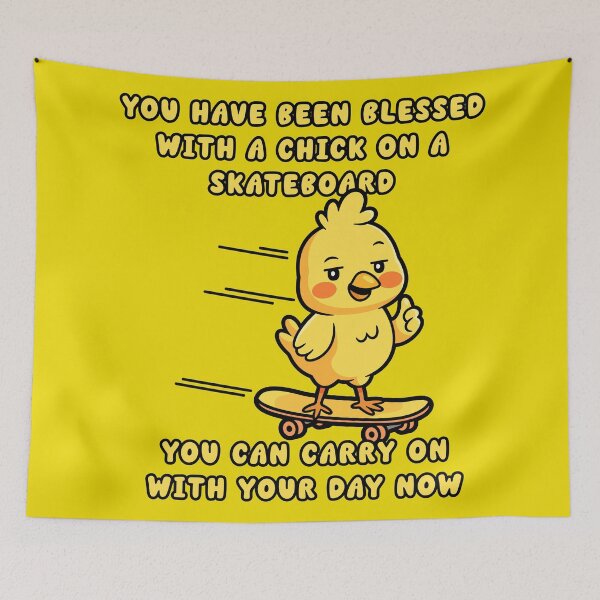 Item preview, Chick on a skateboard - Cute skateboarding chick design designed and sold by messy-nessie.