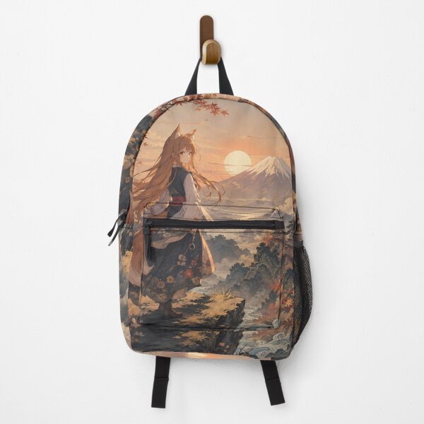 Item preview, Holo Spice and Wolf Mount Fuji Sunset designed and sold by Dashsopaner.