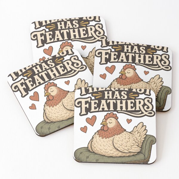 Item preview, My Therapist Has Feathers Funny Chicken Keeper Gift designed and sold by BoosterShop.