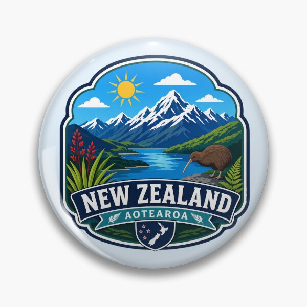 Item preview, New Zealand - Aotearoa designed and sold by Myra365Art.
