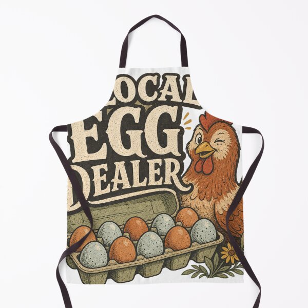 Item preview, Local Egg Dealer Funny Fresh Eggs Chicken Keeper Gift designed and sold by BoosterShop.