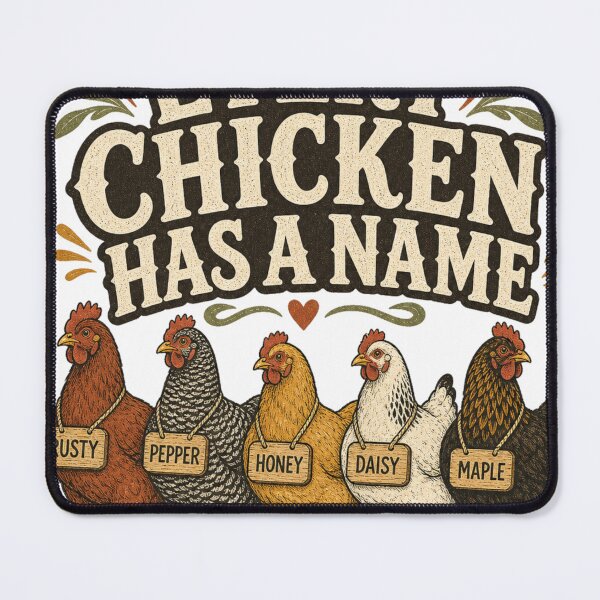Item preview, Every Chicken Has A Name Funny Backyard Chicken Gift designed and sold by BoosterShop.