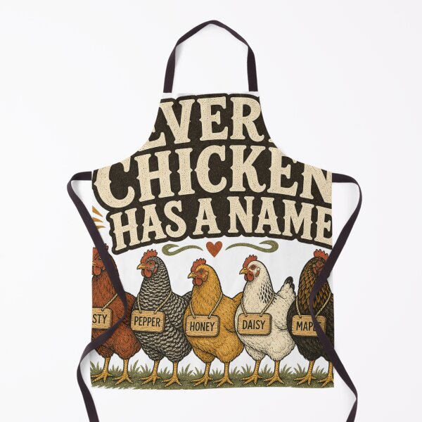Item preview, Every Chicken Has A Name Funny Backyard Chicken Gift designed and sold by BoosterShop.