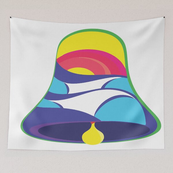 Item preview, Colorful Abstract Bell Art designed and sold by Johnnies.