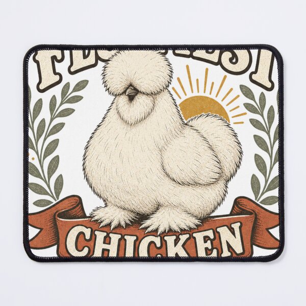 Item preview, The Fluffiest Chicken In The Coop Silkie Chicken Gift designed and sold by BoosterShop.