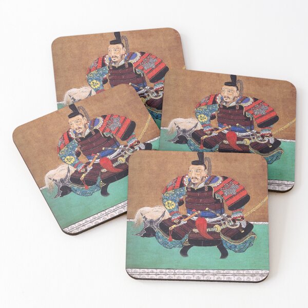 Item preview, Toyotomi Hideyoshi Samurai Warlord Historical Armor Portrait designed and sold by vekotpu.