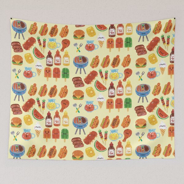 Item preview, Summer BBQ designed and sold by Figberrytea.